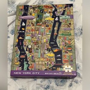 1000 piece NYC lpuzzle - Blue Lobster jigsaw puzzle puzzle